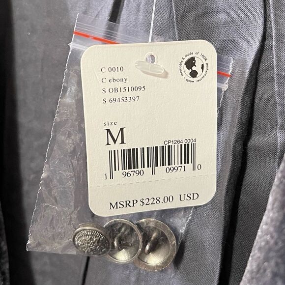 Free People Faye Velvet Jacket Size M - Picture 7 of 8